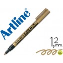 ROTULADOR ARTLINE MARCADOR PERMANENTE PUNTA METALICA EK-990 ORO -PUNTA REDONDA 1.2 MM