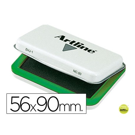 TAMPON ARTLINE NÌ 0 VERDE -56X90 MM