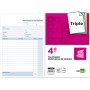 TALONARIO LIDERPAPEL PEDIDOS CUARTO ORIGINAL Y 2 COPIAS T322