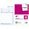 TALONARIO LIDERPAPEL PEDIDOS CUARTO ORIGINAL Y 2 COPIAS T322