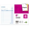 TALONARIO LIDERPAPEL CAMARERO 8Ì ORIGINAL Y COPIA T202