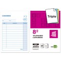 TALONARIO LIDERPAPEL CAMARERO 8Ì ORIGINAL Y 2 COPIAS T302