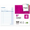 TALONARIO LIDERPAPEL CAMARERO 8Ì ORIGINAL Y 2 COPIAS T302
