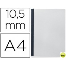 TAPA DE ENCUADERNACION CHANNELFLEXIBLE 35551 NEGRA LOMO B CAPACIDAD 71/105 HOJAS
