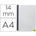 TAPA DE ENCUADERNACION CHANNELFLEXIBLE 35556 NEGRA LOMO C CAPACIDAD 106/140 CAJAS