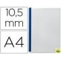 TAPA DE ENCUADERNACION CHANNELFLEXIBLE 35552 AZUL LOMO B CAPACIDAD 71/105 HOJAS