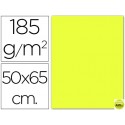 CARTULINA GUARRO AMARILLO LIMON 50X65 CM 185 GR