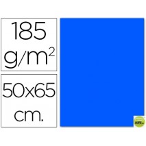 CARTULINA GUARRO AZUL MAR -50X65 CM -185 GR