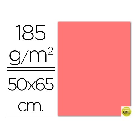 CARTULINA GUARRO ROSA -50X65 CM -185 GR