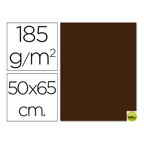 CARTULINA GUARRO MARRON/CHOCOL-50X65 CM -185 GR