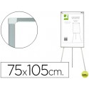 PIZARRA BLANCA Q-CONNECT CON TRIPODE PARA CONFERENCIAS 75X105 MELAMINA