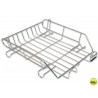 BANDEJA SOBREMESA METALICA Q-CONNECT CROMADA 370X275 MM