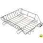 BANDEJA SOBREMESA METALICA Q-CONNECT CROMADA 370X275 MM