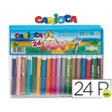 ROTULADOR CARIOCA JOY CRISTAL CAJA DE 24 COLORES