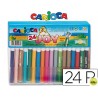 ROTULADOR CARIOCA JOY CRISTAL CAJA DE 24 COLORES