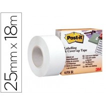 CINTA CORRECTORA POST-IT -25 MM X 18 MT
