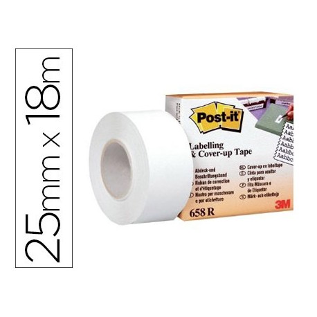 CINTA CORRECTORA POST-IT -25 MM X 18 MT