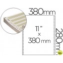 PAPEL CONTINUO 380X11 PAUTADO -CAJA DE 2500 HOJAS