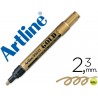 ROTULADOR ARTLINE MARCADOR PERMANENTE TINTA METALICA EK-900 ORO -PUNTA REDONDA 2.3 MM