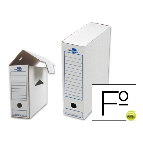 CAJA ARCHIVO DEFINITIVO LIDERPAPEL 104 FOLIO