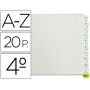 SEPARADOR ALFABETICO MULTIFIN PLASTICO 3003