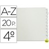SEPARADOR ALFABETICO MULTIFIN PLASTICO 3003