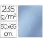 CARTULINA LIDERPAPEL 50X65 CM 235G/M2 METALIZADA PLATA