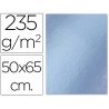 CARTULINA LIDERPAPEL 50X65 CM 235G/M2 METALIZADA PLATA