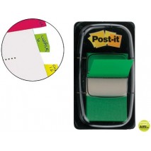 BANDERITAS SEPARADORAS 680-3 VERDES -DISPENSADOR DE 50