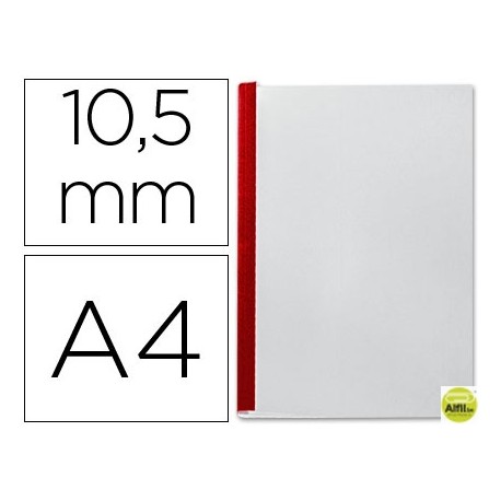 TAPA DE ENCUADERNACION CHANNELFLEXIBLE 35553 BURDEOS LOMO B CAPACIDAD 71/105 HOJAS