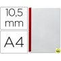 TAPA DE ENCUADERNACION CHANNELFLEXIBLE 35553 BURDEOS LOMO B CAPACIDAD 71/105 HOJAS