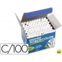 TIZA BLANCA ANTIPOLVO ROBERCOLOR -CAJA DE 100 UNIDADES