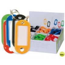 LLAVERO PORTAETIQUETAS Q-CONNECT COLORES SURTIDOS