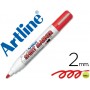 ROTULADOR ARTLINE CAMISETA EKT-2 ROJO -PUNTA REDONDA 2 MM -PARA USO EN CAMISETAS