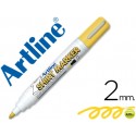 ROTULADOR ARTLINE CAMISETA EKT-2 AMARILLO -PUNTA REDONDA 2 MM -PARA USO EN CAMISETAS