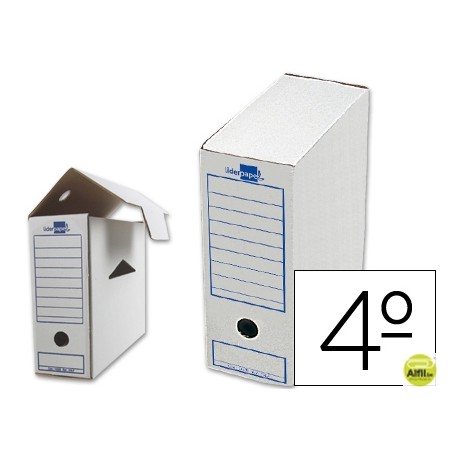 CAJA ARCHIVO DEFINITIVO LIDERPAPEL 103 CUARTO