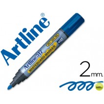 ROTULADOR ARTLINE PIZARRA EK-517 AZUL -PUNTA REDONDA 2 MM -TINTA DE BAJO OLOR