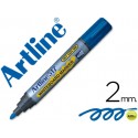 ROTULADOR ARTLINE PIZARRA EK-517 AZUL -PUNTA REDONDA 2 MM -TINTA DE BAJO OLOR