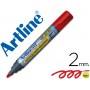 ROTULADOR ARTLINE PIZARRA EK-517 ROJO -PUNTA REDONDA 2 MM -TINTA DE BAJO OLOR