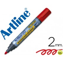 ROTULADOR ARTLINE PIZARRA EK-517 ROJO -PUNTA REDONDA 2 MM -TINTA DE BAJO OLOR