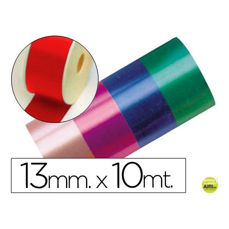 CINTA FANTASIA 10 MT X 13 MM ROJO