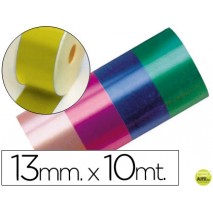 CINTA FANTASIA 10 MT X 13 MM ORO