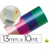 CINTA FANTASIA 10 MT X 13 MM PLATA