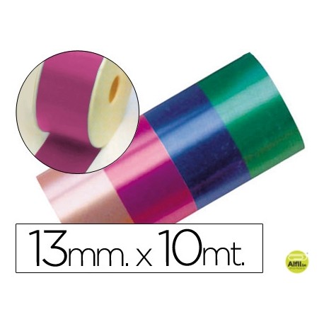 CINTA FANTASIA 10 MT X 13 MM FUCSIA