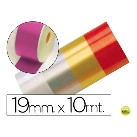 CINTA FANTASIA 10 MT X 19 MM FUCSIA