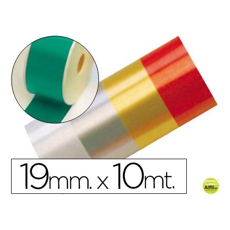 CINTA FANTASIA 10 MT X 19 MM VERDE