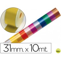 CINTA FANTASIA 10 MT X 31 MM ORO