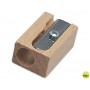 SACAPUNTAS MOR 400.0 -MADERA RECTANGULAR 1 USO