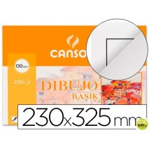 PAPEL DIBUJO BASIK 23X32.5 -130 GR -CON RECUADRO