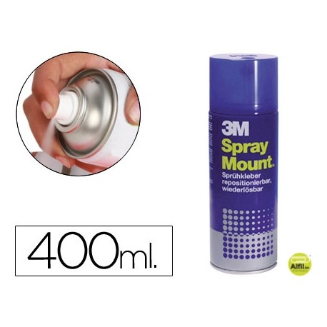 PEGAMENTO SCOTCH SPRAY MOUNT 400 ML -ADHESIVO REPOSICIONABLE